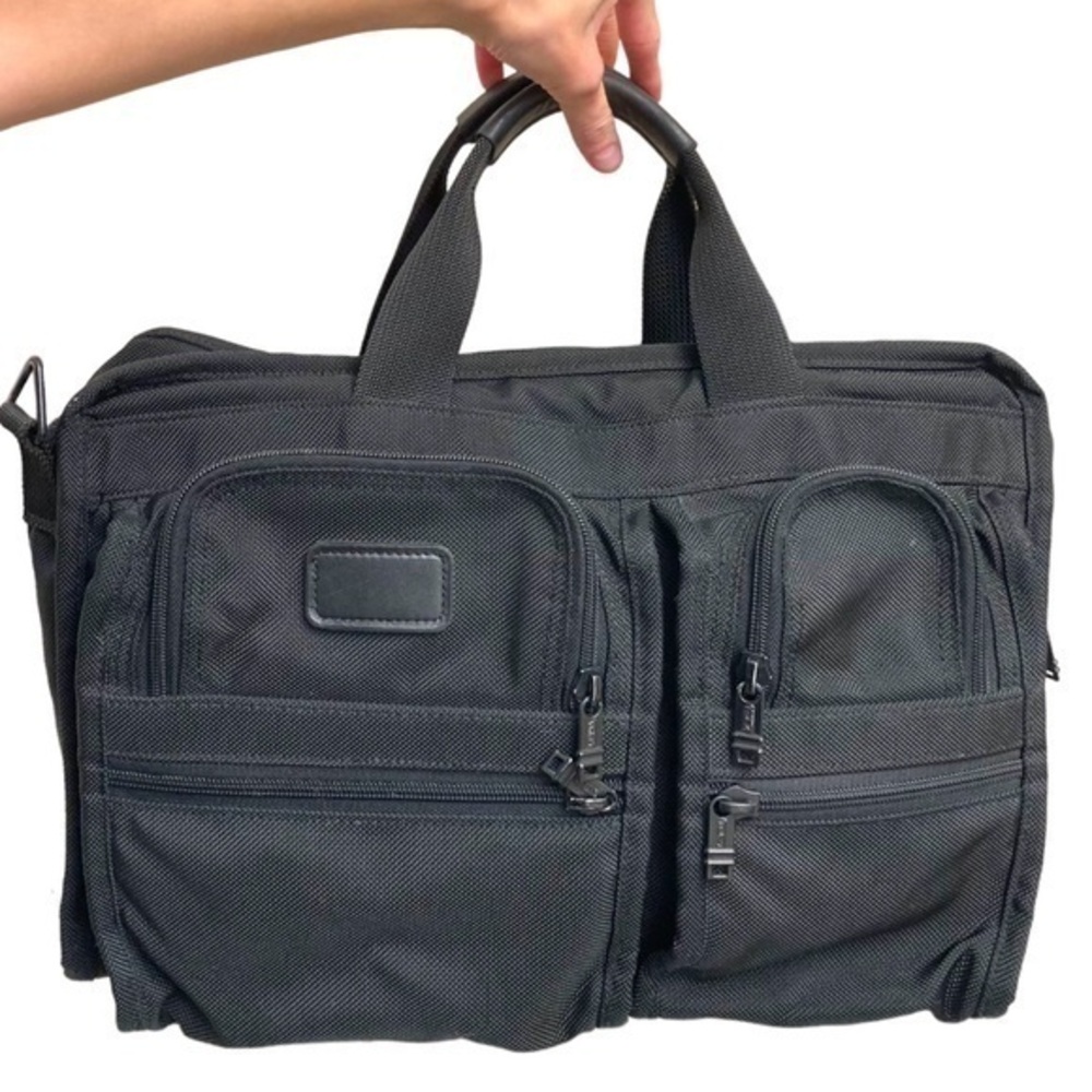 Tumi alpha organize breifcase bag